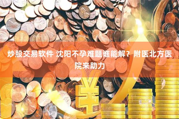 炒股交易软件 沈阳不孕难题谁能解？附医北方医院来助力